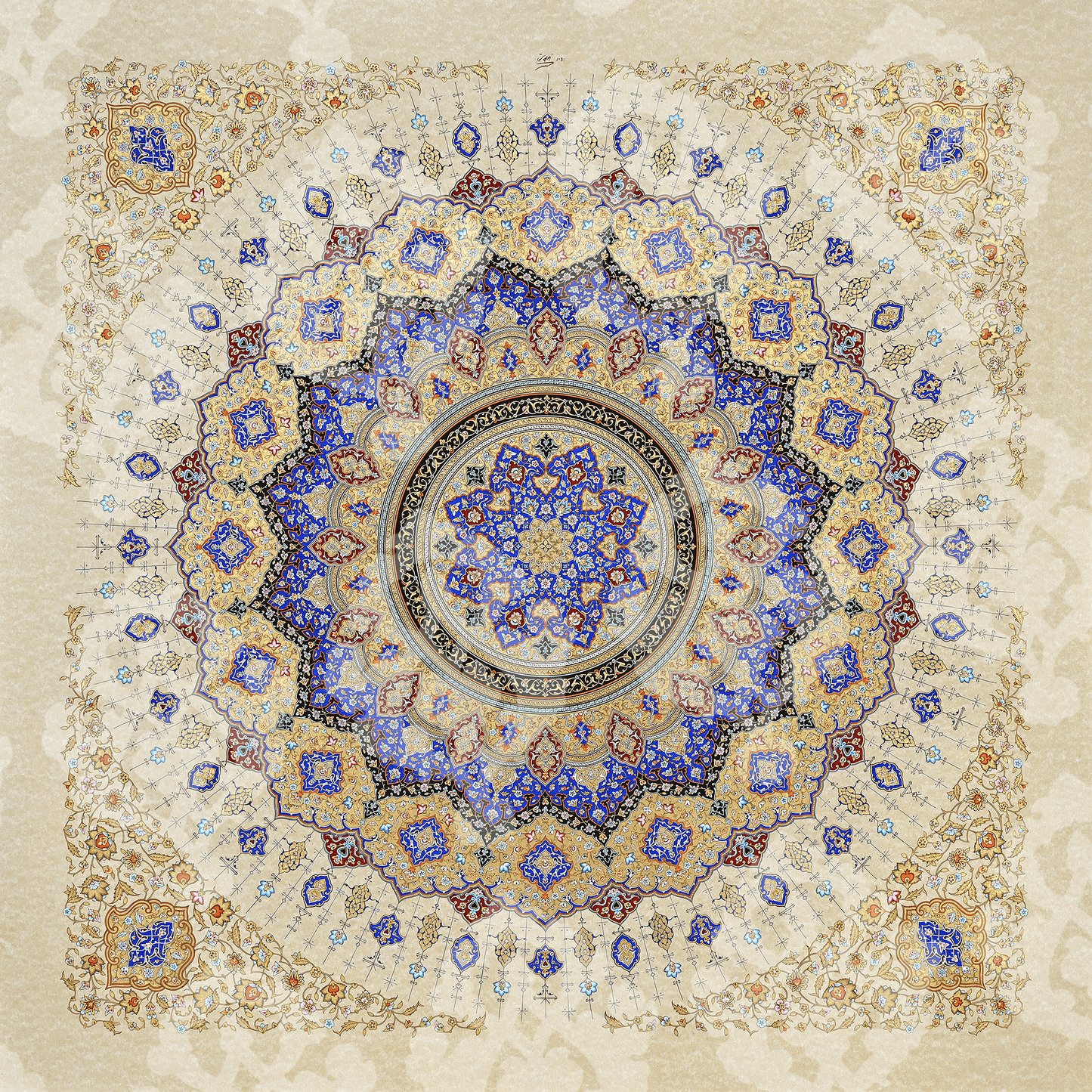 لوحة طبق الاصل من الاعمال الفائزة - شمسة ٣ الفائزة بالجائزة - المركز الثالث - SOCO Store Fujairah