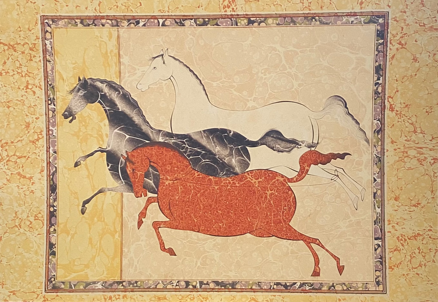 الخيل والفروسية في منمنمات فنية - A Collection of Miniatures of Horses and Horsemanship