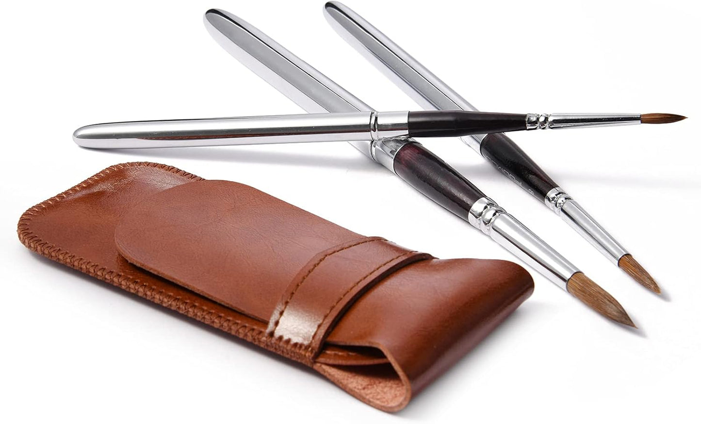 Fuumuui Sable Travel Watercolor Brushes (3 pcs)