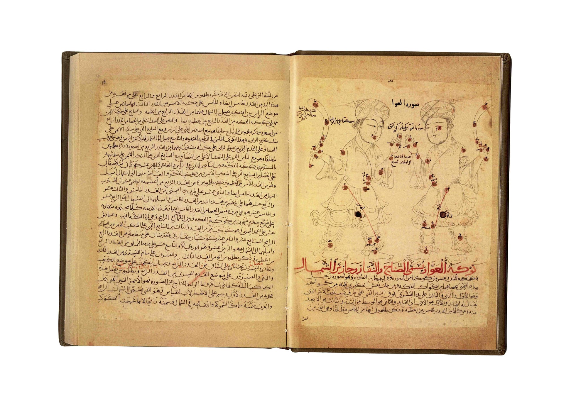 Arabic manuscript of the Book of Fixed Stars by al - Sufi - كتاب صور الكواكب الثابتة صوفي - SOCO Store Fujairah