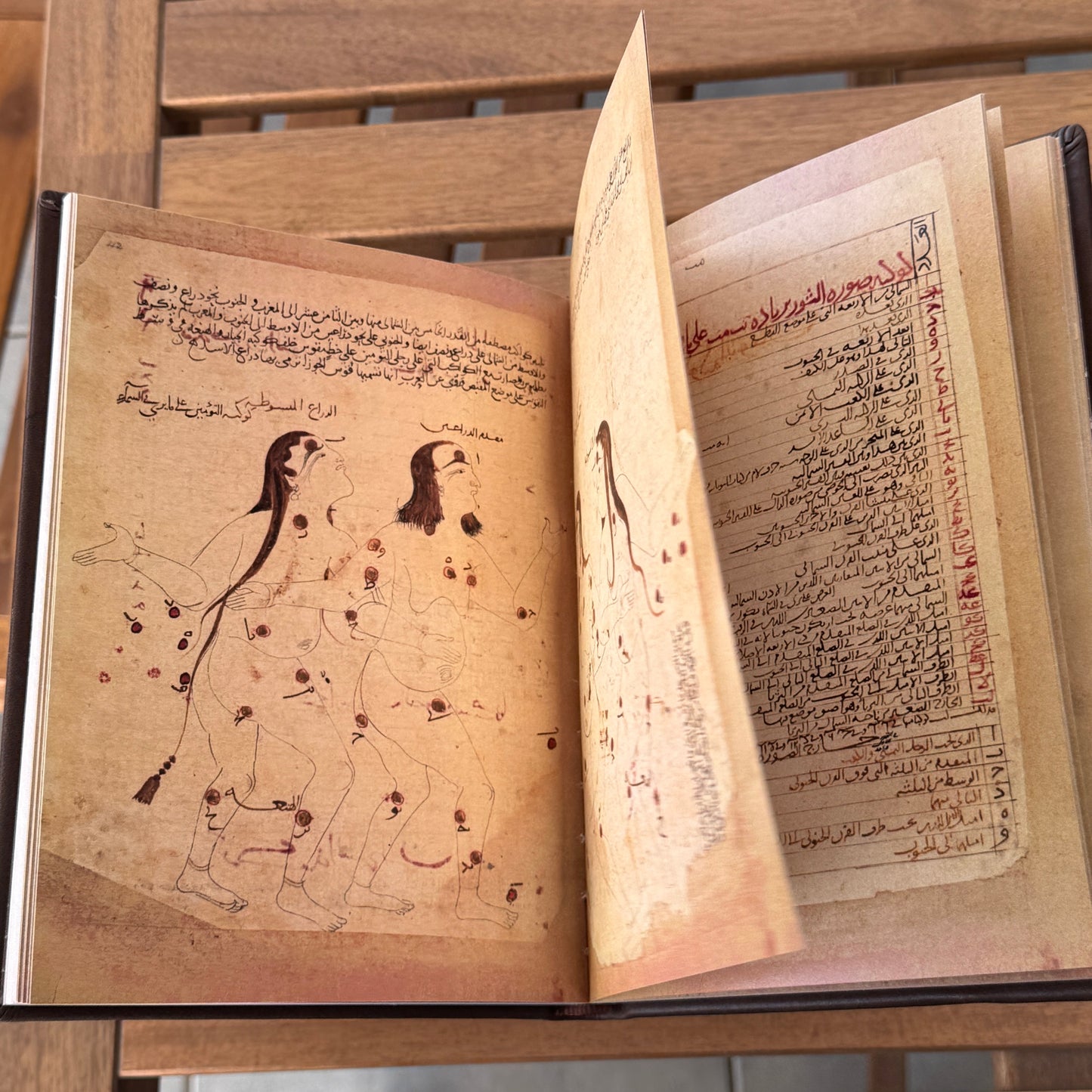 Arabic manuscript of the Book of Fixed Stars by al - Sufi - كتاب صور الكواكب الثابتة صوفي - SOCO Store Fujairah