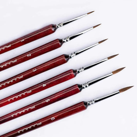 Fuumuui Professional Detail Brushes (6 pcs) - SOCO Store Fujairah