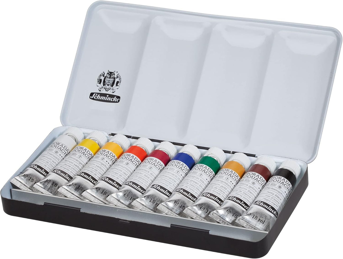 HORADAM GOUACHE – Metal Set 10 × 15ml - SOCO Store Fujairah