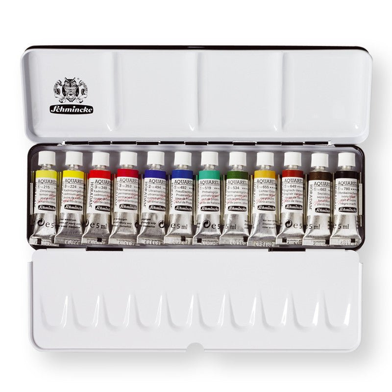 Schmincke Horadam 12 x 5ml Tubes - SOCO Store Fujairah