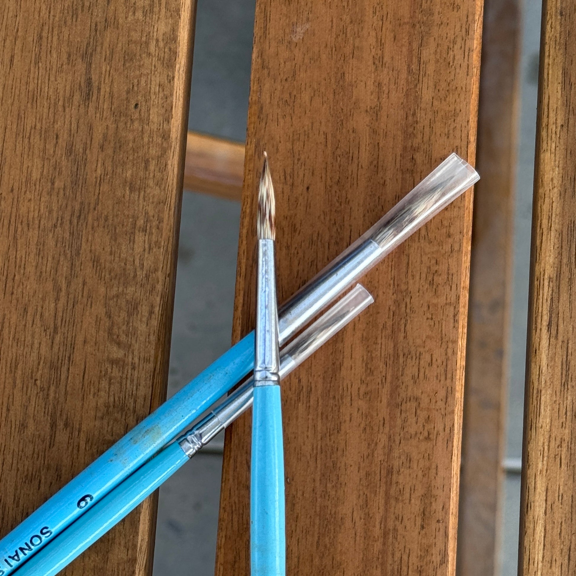 Watercolor Sonai Round Paint Brushes set - size from 3/0 up to 12 - SOCO Store Fujairah