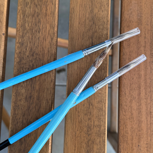 Watercolor Sonai Round Paint Brushes set - size from 3/0 up to 12 - SOCO Store Fujairah